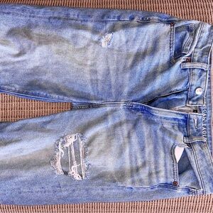 American Eagle Distressed Blue Jeans